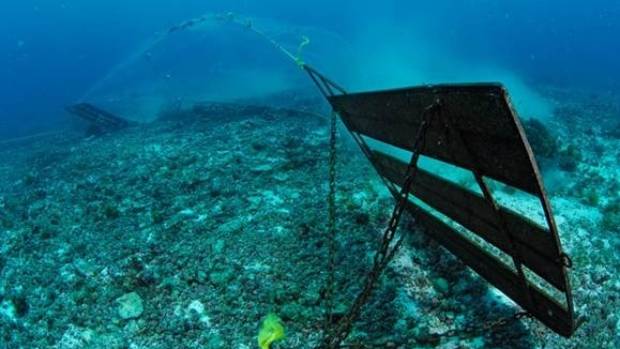 Bottom Trawling along the ocean floor